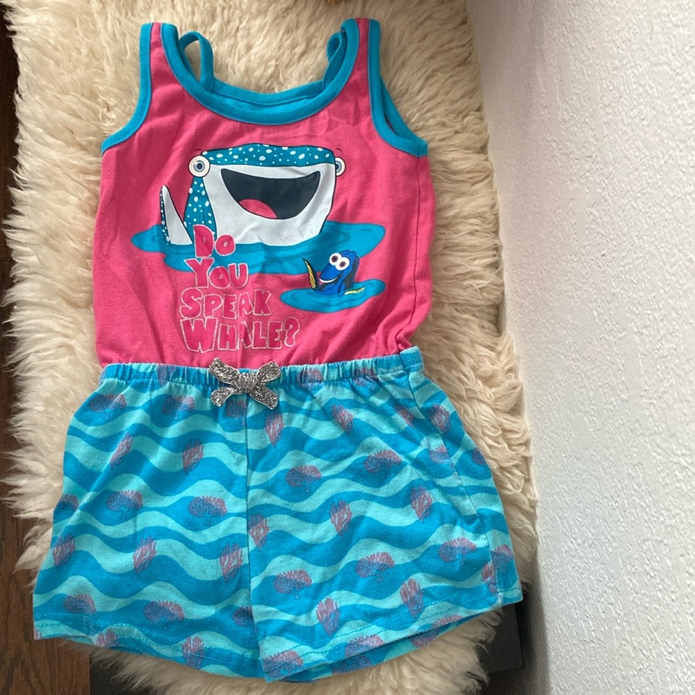 Kids Finding Dory Romper 4t